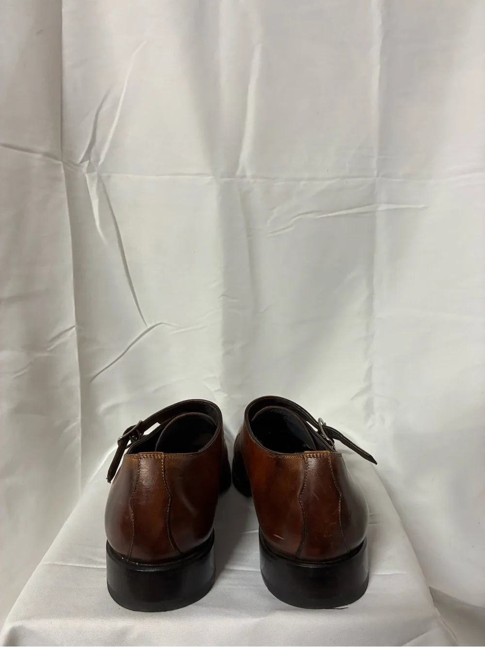 Men's Di Bianco Museum Calf Double Monk Strap